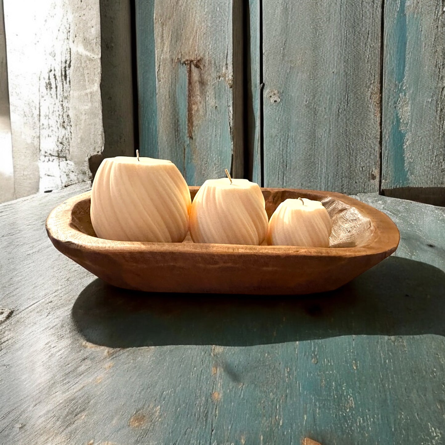 Beautiful Ivory candle set