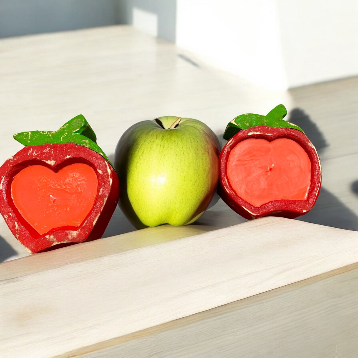 Fall Apple Dough Bowl Candle