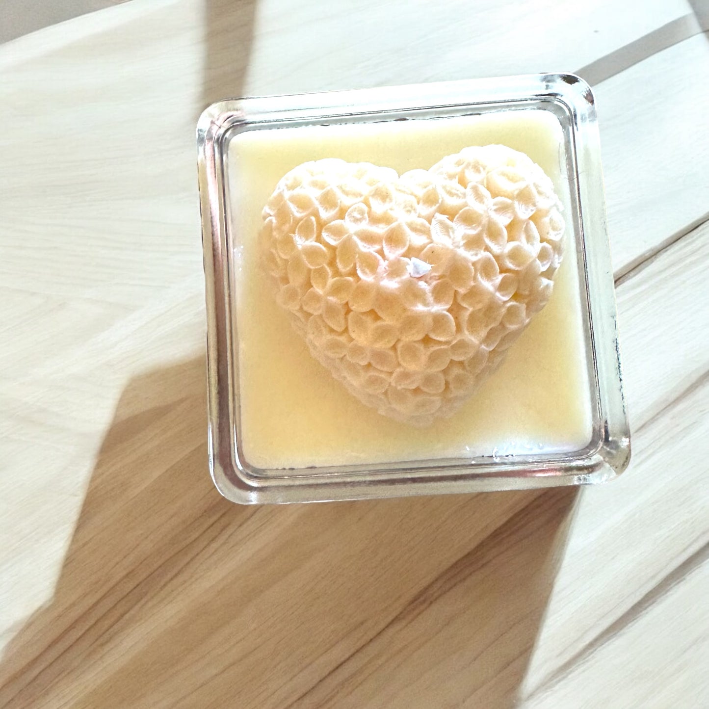 Vanilla Heart candle