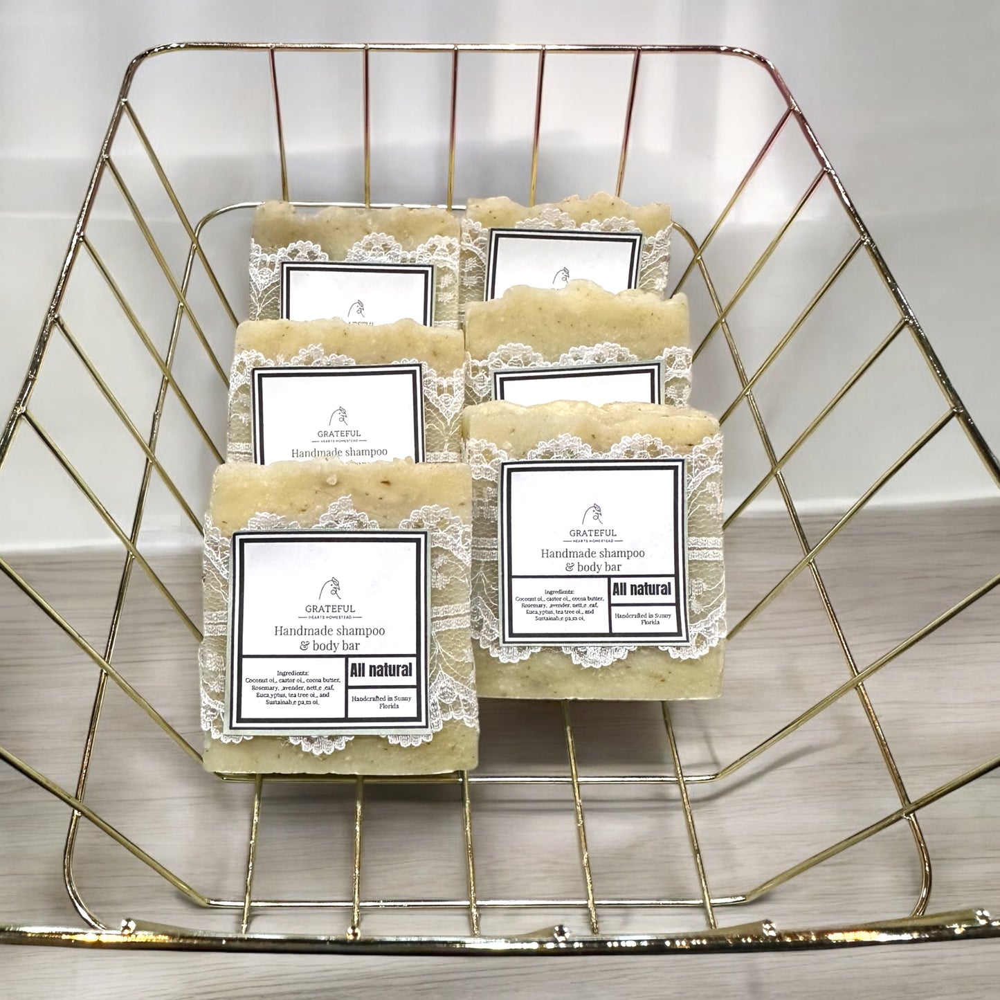 All Natural Shampoo and Body bar