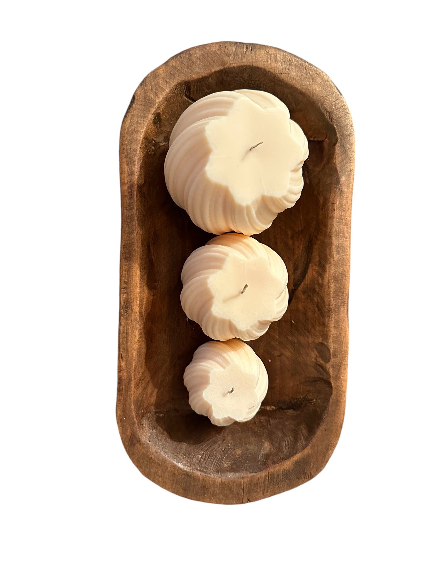 Beautiful Ivory candle set