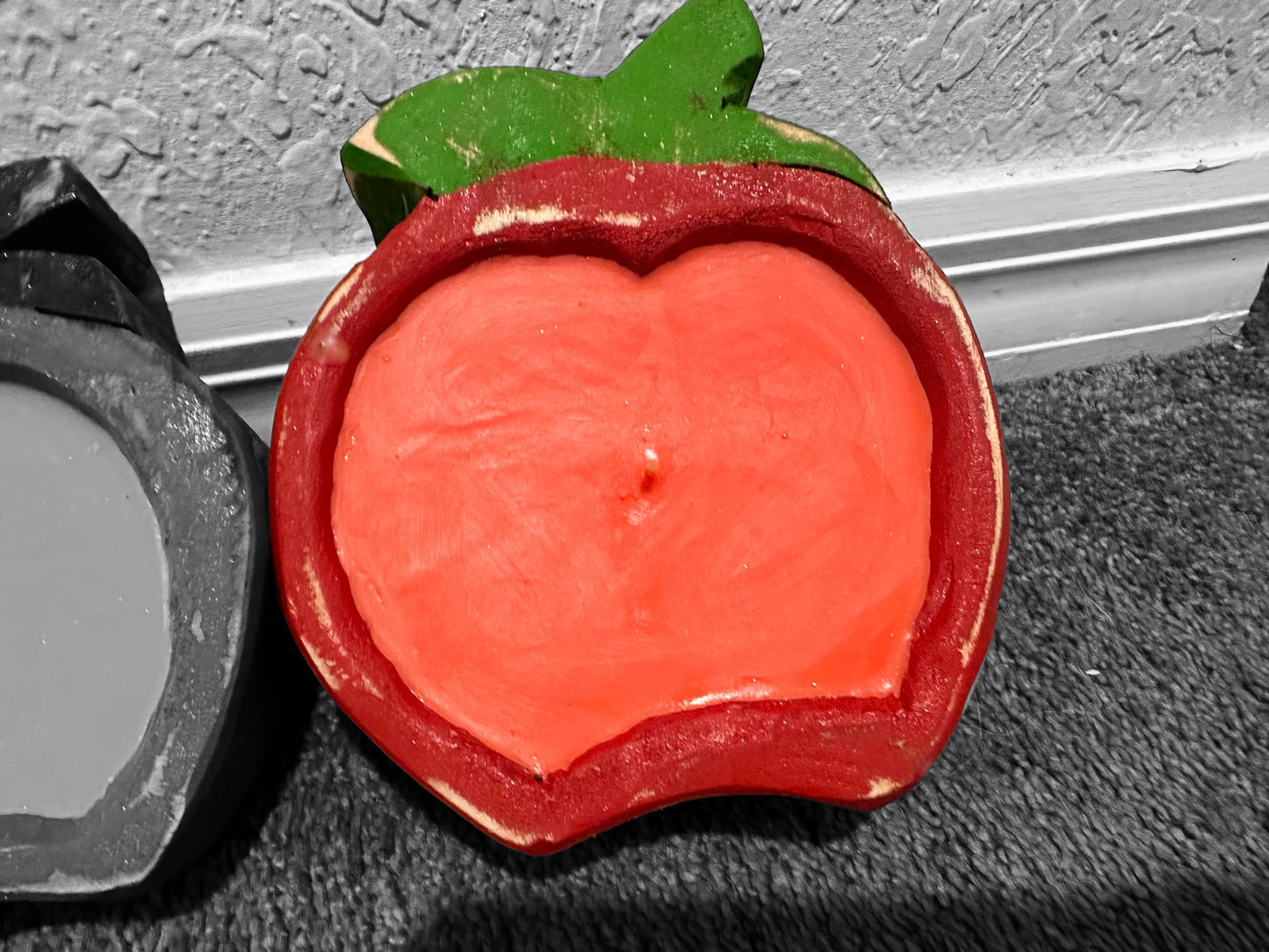 Fall Apple Dough Bowl Candle