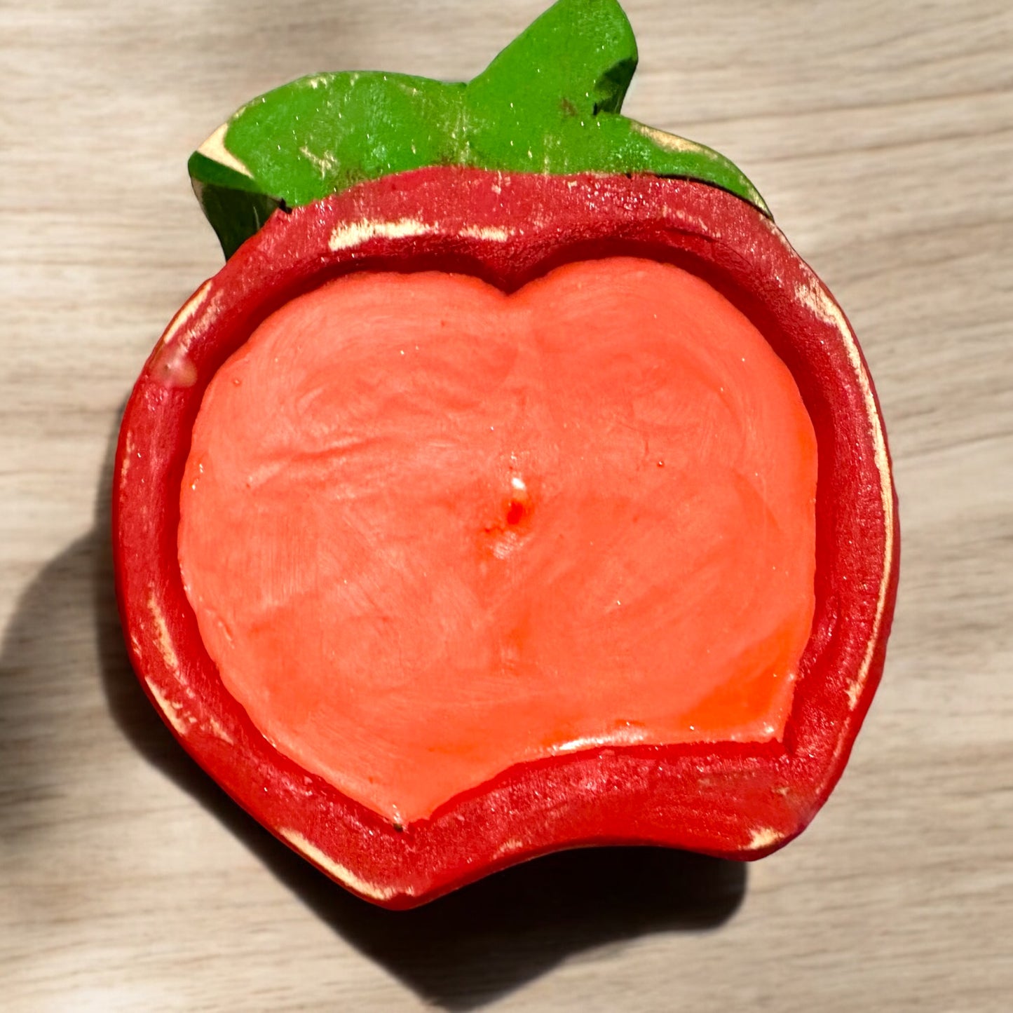 Fall Apple Dough Bowl Candle