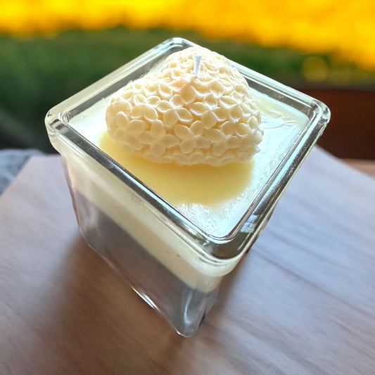 Vanilla Heart candle
