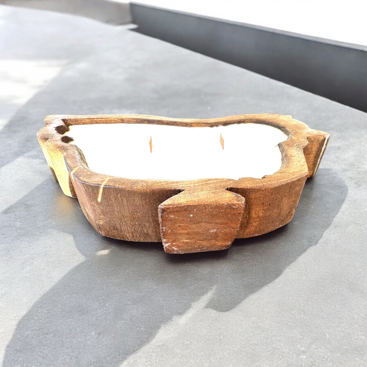 Hen Dough Bowl Candle