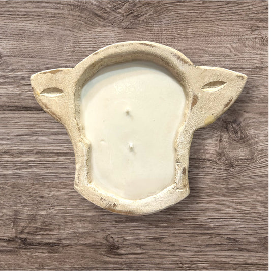 Cow candle