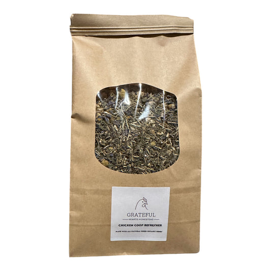 Chicken Coop Refresher - organic herbs